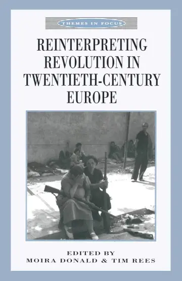 Cover of Reinterpreting Revolution in Twentieth-Century Europe