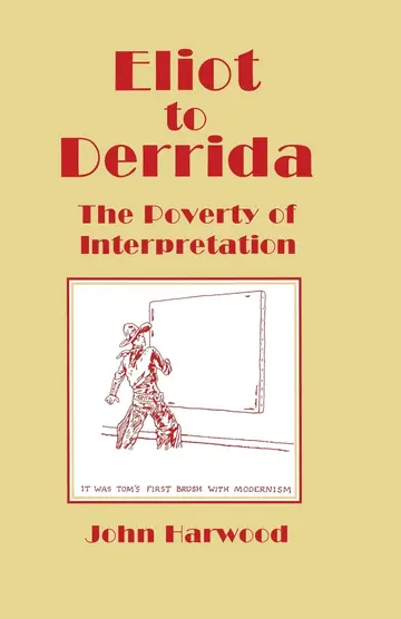 Cover of Eliot to Derrida