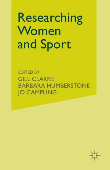 Cover of Researching Women and Sport
