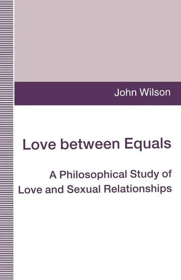 Cover of Love between Equals