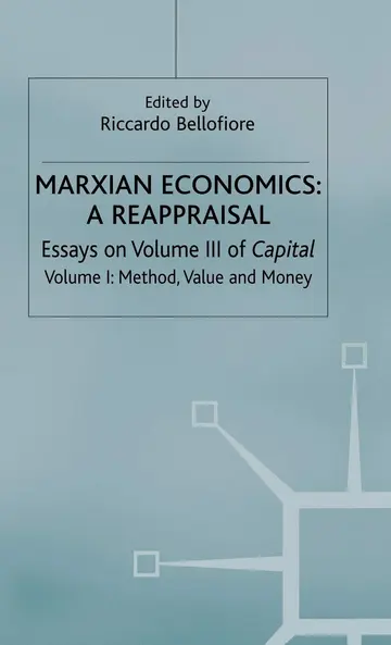 Cover of Marxian Economics