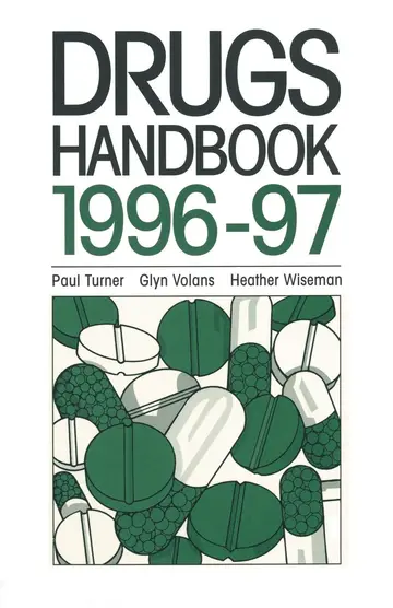 Cover of Drugs Handbook 1996–97