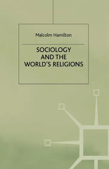 Cover of Sociology and the World's Religions