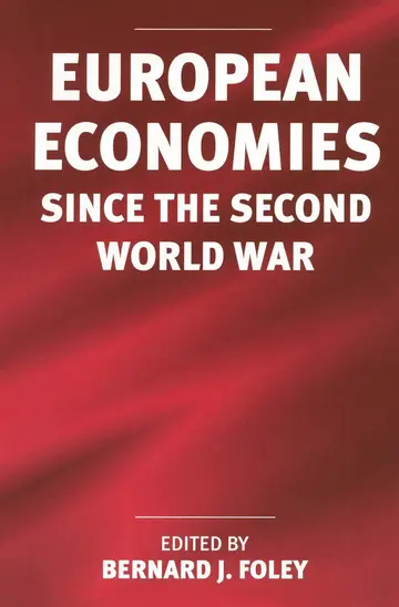 Cover of European Economies since the Second World War