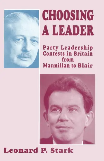 Cover of Choosing a Leader