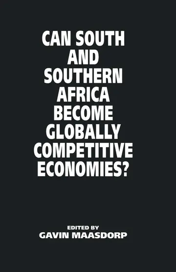 Cover of Can South and Southern Africa become Globally Competitive Economies?