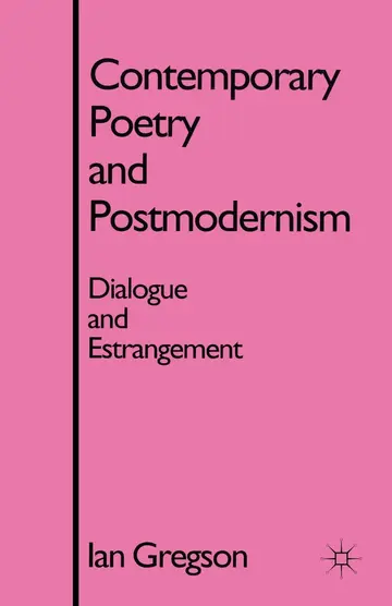 Cover of Contemporary Poetry and Postmodernism