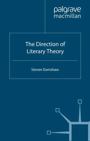 Cover of The Direction of Literary Theory