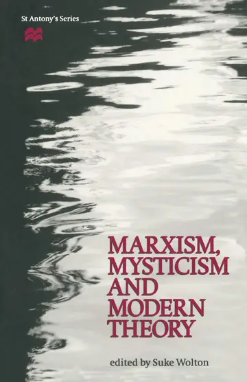 Cover of Marxism, Mysticism and Modern Theory