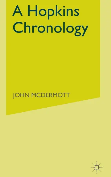 Cover of A Hopkins Chronology