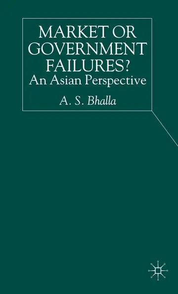 Cover of Market or Government Failures?