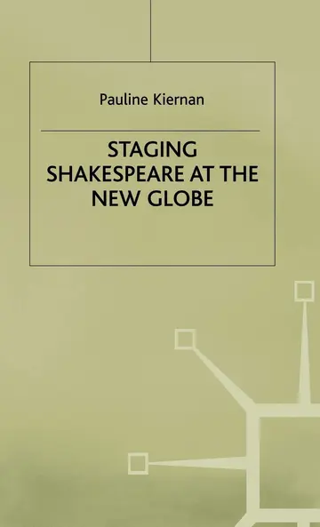 Cover of Staging Shakespeare at the New Globe