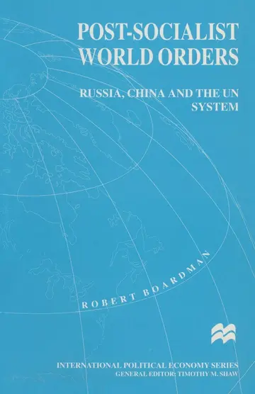 Cover of Post-Socialist World Orders