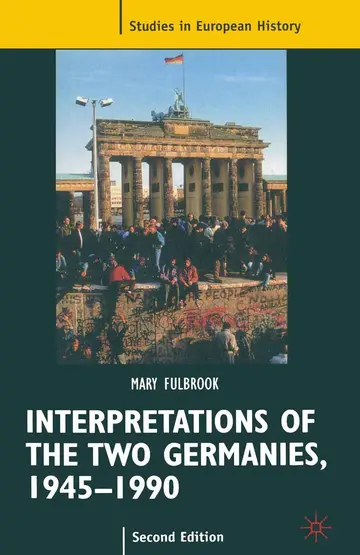 Cover of Interpretations of the Two Germanies, 1945-1990