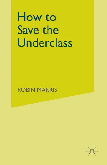 Cover of How to Save the Underclass