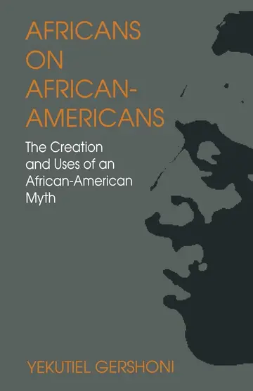 Cover of Africans on African-Americans