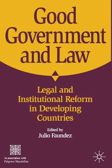 Cover of Good Government and Law