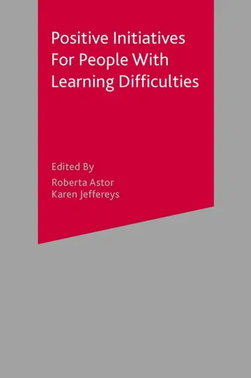 Cover of Positive Initiatives for People with Learning Difficulties