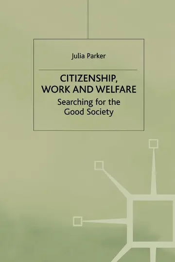 Cover of Citizenship, Work and Welfare