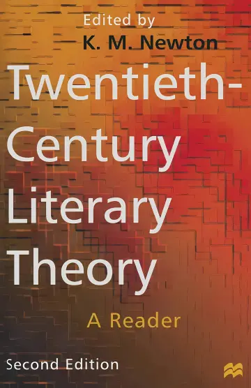Cover of Twentieth-Century Literary Theory