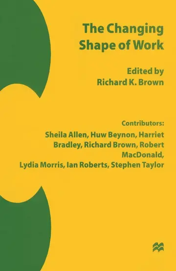 Cover of The Changing Shape of Work