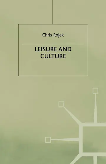 Cover of Leisure and Culture