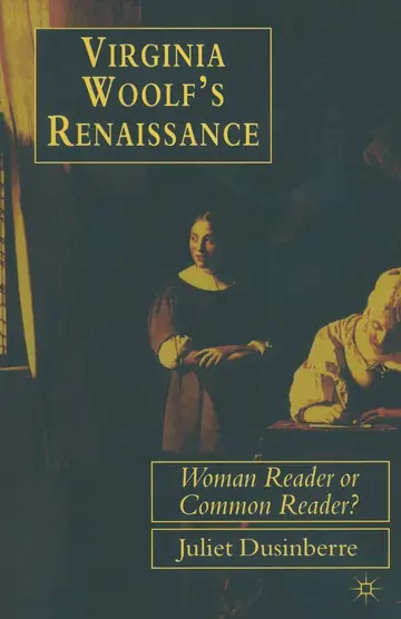 Cover of Virginia Woolf's Renaissance