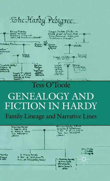 Cover of Genealogy and Fiction in Hardy