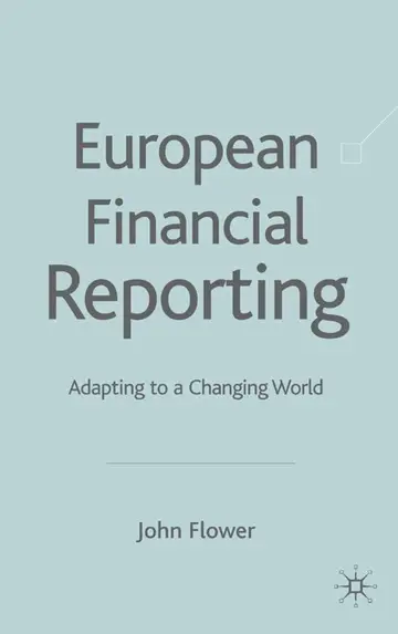 Cover of European Financial Reporting