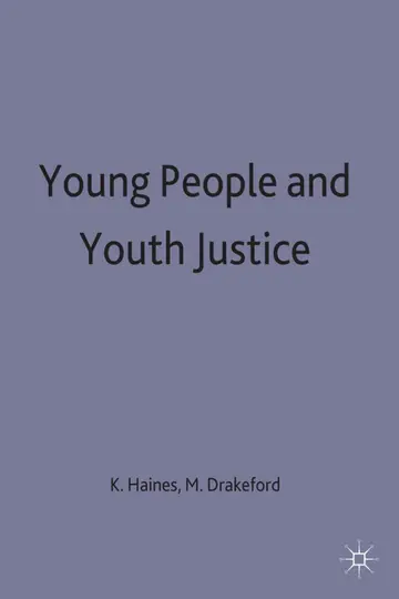 Cover of Young People and Youth Justice