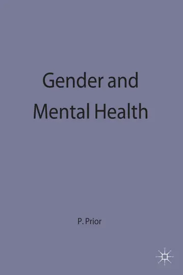 Cover of Gender and Mental Health