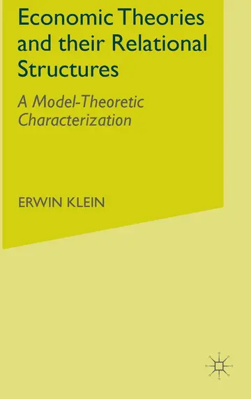 Cover of Economic Theories and their Relational Structures