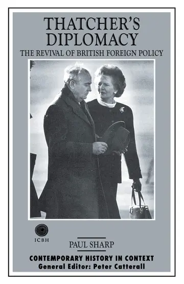 Cover of Thatcher's Diplomacy