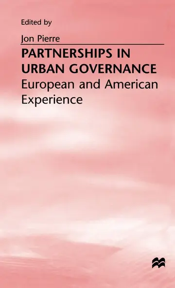 Cover of Partnerships in Urban Governance