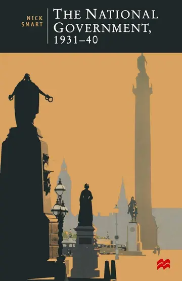 Cover of The National Government, 1931-40