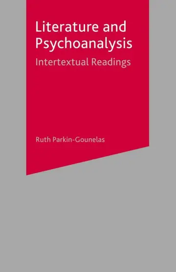 Cover of Literature and Psychoanalysis