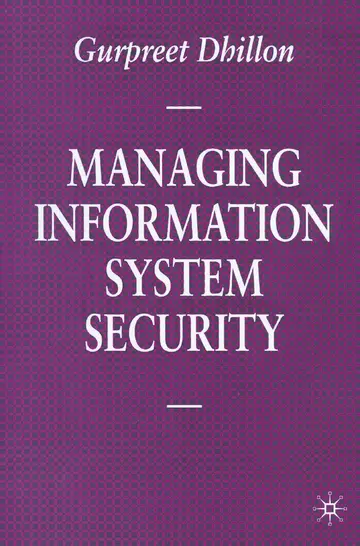 Cover of Managing Information System Security