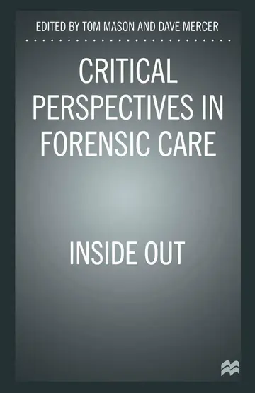 Cover of Critical Perspectives in Forensic Care