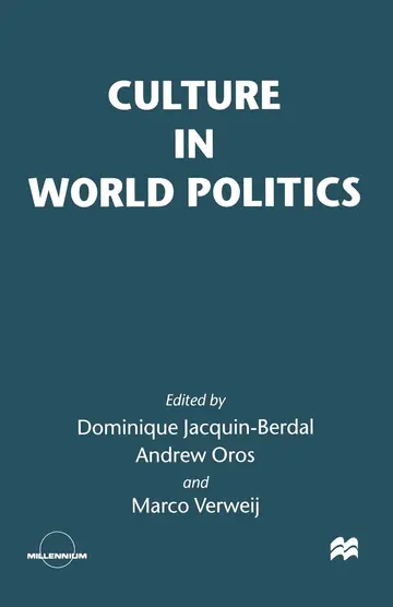 Cover of Culture in World Politics