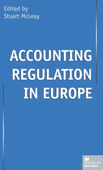 Cover of Accounting Regulation in Europe