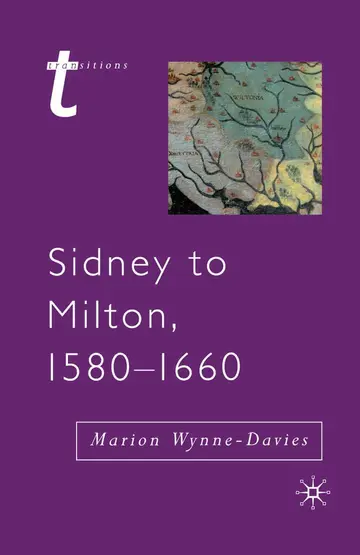 Cover of Sidney to Milton, 1580-1660