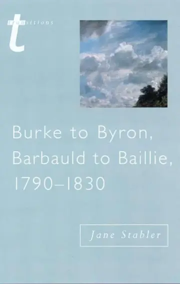 Cover of Burke to Byron