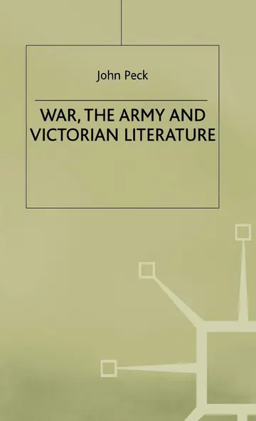 Cover of War, the Army and Victorian Literature