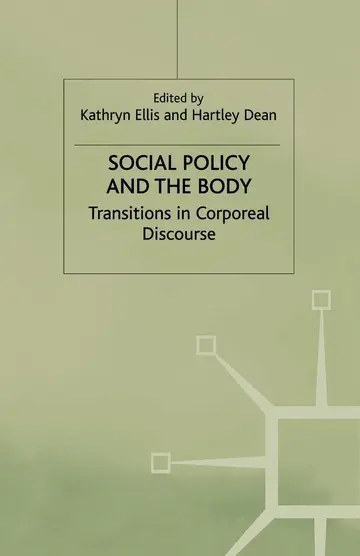 Cover of Social Policy and the Body