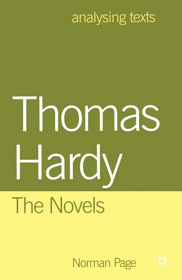 Cover of Thomas Hardy