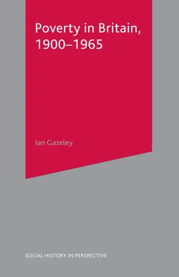 Cover of Poverty in Britain, 1900-1965
