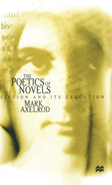 Cover of The Poetics of Novels