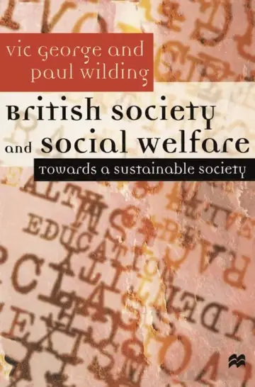 Cover of British Society and Social Welfare