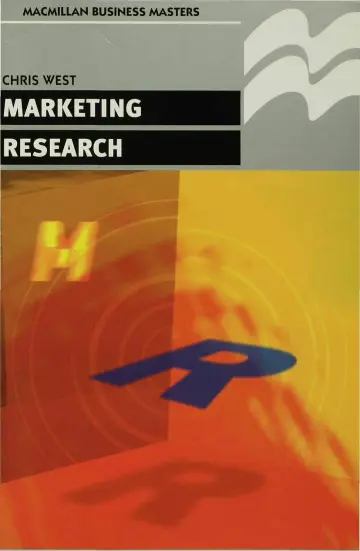 Cover of Marketing Research (Palgrave Professional Masters (Business))