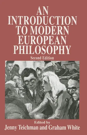 Cover of An Introduction to Modern European Philosophy